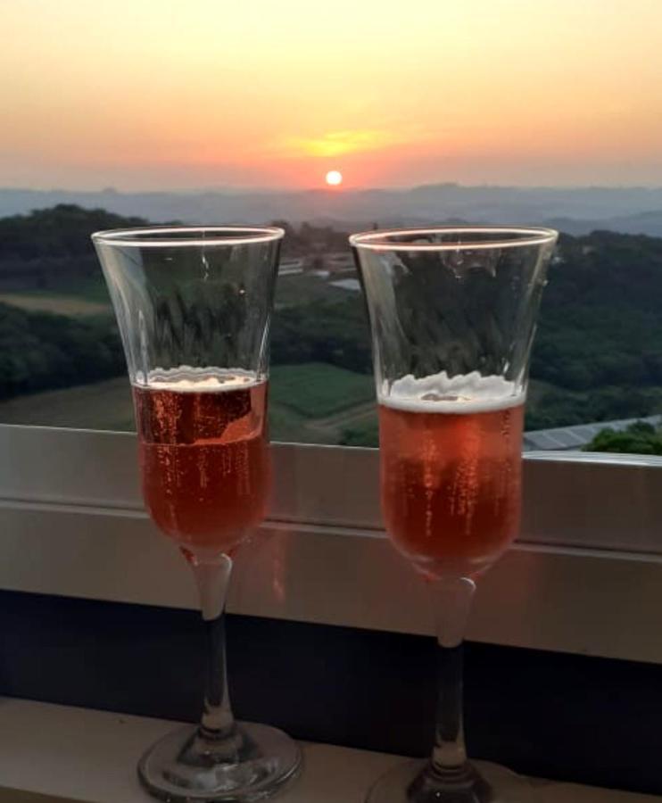 Apartamento aconchegante com vista para o vale dos vinhedos Bento Gonçalves Exterior foto